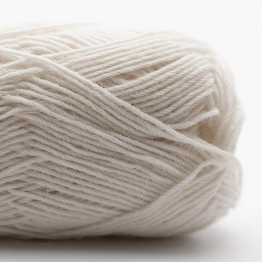 Kremke Soul Wool Edelweiss Alpaca 4-ply 25g Weiß