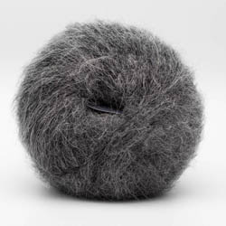 Kremke Soul Wool Baby Silk Fluffy solid grey melange