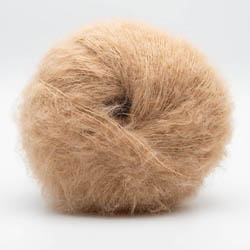 Kremke Soul Wool Baby Silk Fluffy solid 						toffee						