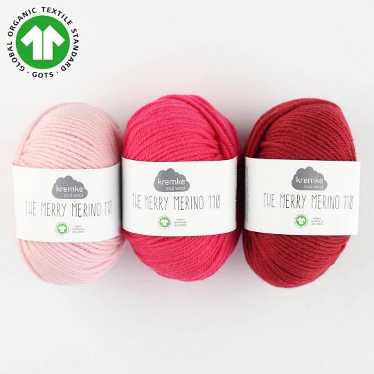 Kremke Soul Wool The Merry Merino 110 GOTS Wool White