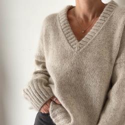 BC Garn Pattern Harlow Sweater V neck