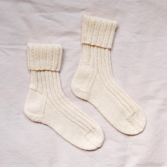 Kremke Soul Wool Pattern Easy Socks deutsch