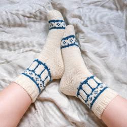 Kremke Pattern Tea Time Socks