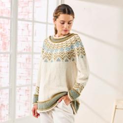 BC Garn Anleitung Pullover Solveig